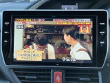 ドライブの休憩時に地デジやDVDの視聴が可能です