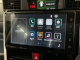 【スマホ連携ディスプレイオーディオ】「Car Play」に対応したアプリを操作可能。電話・地図アプリ・音楽・メッセージ、快適なカーライフを提供します♪