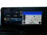 日産純正ナビ装着。操作しやすいので毎日のお出かけも安心