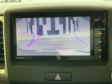 バックカメラ付きで後方の確認も安心です!スムーズな駐車・車庫入れをサポートいたします!