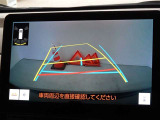 バックガイドモニターを装備しています、車庫入れもラクラクです。