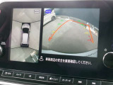 ナビ画面アラウンドビューモニター付、安心安全、全方向、上から見えます。運転が苦手な方安心です。