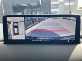 360度ビューモニター 4つのカメラで前後左右、俯瞰映像を表示、ドライバーからは見えない領域の危険認知をサポートするシステム搭載!