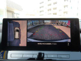 360&deg;上から見下ろした様に見えるアラウンドビューモニター装備!
