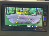 【バックカメラ】駐車時に後方がリアルタイム映像で確認できます。大型商業施設や立体駐車場での駐車時や、夜間のバック時に大活躍!運転スキルに関わらず、今や必須となった装備のひとつです!