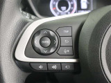 ステアリングスイッチは、各種設定や安全装置のON・OFF、クルーズコントロール、オーディオの操作などをお手元で操作できる便利な装備です!