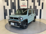 ハスラーが入庫しました!年式は令和7年、走行2,068km、グレードは「タフワイルドターボ」、ボディカラーは、オフブルーメタリック・ブラックの2トーンカラーです!