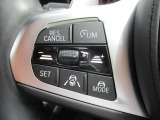 アクティブクルーズコントロール装備です。設定速度をキープしつつ、車間距離を優先し安全走行を可能と致します。長距離ドライブにマストな装備です。