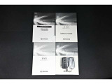 説明書も付いております。お車の操作方法や、トラブル回避方法が記載されているため、意外と役に立ちます。