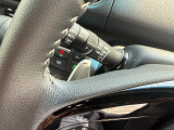 [ パドルシフト ] ステアリングのパドル(レバー)操作でシフトアップ/ダウンができる7速のパドルシフトを装備。マニュアル感覚でシフトチェンジが楽しめます。減速時、エンジンブレーキをかけたい時にも便利