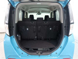 広めのラゲージスペースを備えています。お買い物の荷物もしっかりと積み込めます。