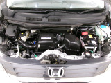 自慢のエンジンはパワードbyHONDAです。精度とバランスにこだわって、低回転からスムースなパワーを発揮します。
