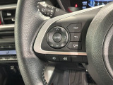 ステアリングにオーディオ操作スイッチが付いています。オーディオ画面に直接タッチしなくても操作が出来ますので、運転に集中できます。