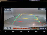 バックガイドモニターで、後方を確認しながら安心して駐車することができます。運転初心者も熟練者も必須の機能ですよ!