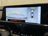 パノラミックビューモニターで視点切り替え可能!運転席から確認しにくい車両周辺の状況を把握できます!