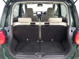 広々としたラゲージスペースを備えています。大きなものや長さのある荷物もしっかりと積み込めます。