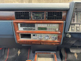 純正オーディオ付き☆ラジオ受信確認済☆※カセットデッキは作動未確認、スピーカー音割れ有
