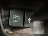 リア席にもUSBジャックを搭載!充電可能です!