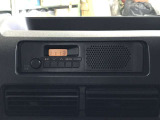 AM/FMラジオはちょうど良い位置に配置されスイッチ類も大きいので操作し易いです☆