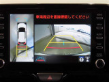パノラミックビューモニター付きです。全方向の確認ができて安心です。