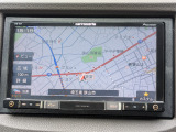 社外メモリーナビを装着しています。目的地設定やルート案内もスムーズに行えます。