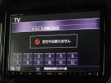 地デジ対応、フルセグデジタルTV放送が視聴できます。