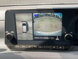 インテリジェントアラウンドビューモニターが付いてます。