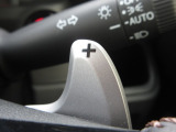 マニュアル車のような感覚で、ワインディングロードでも車を操れるマニュアルモード・パドルシフト付きです。長い下り坂でのエンジンブレーキや、高速道路の合流の際の加速も思いのままです。