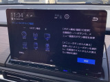 純正11.4インチナビです。フルセグTV・DVD再生可能!Bluetoothでお好きな音楽お聞きいただけます。
