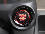 エンジンON/OFFはワンプッシュで可能な「プッシュ式エンジンスタート/ストップスイッチ」です!操作も簡単です♪