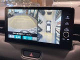 バックカメラももちろんついておりますので駐車時も後方が確認できて安心ですね!