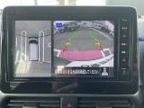 アラウンドビューモニターで全周囲が見えるのでバックや駐車が苦手な方も安心です。