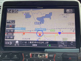 純正9インチナビを搭載しております。大画面で視認性が良いので扱いやすいです。