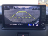 駐車が苦手な方でも安心なバックカメラつき。