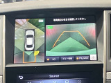 【アラウンドビューモニター】車を上から見下ろしているかのような映像で周囲の状況がひと目で確認、狭い駐車場に駐車するときも安心です♪