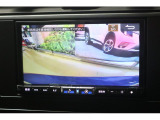 リヤビューカメラで車庫入れも安心。