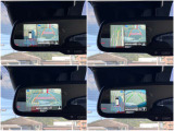 アラウンドビューモニターの映像はミラーに映し出すこともできます。