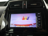 ☆バックモニター付。後退時にはナビの画面が後方視界を映し出してくれますので非常に便利ですよ(^^♪