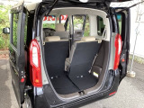 リアシートがあっても、しっかり荷物を積む事ができます。