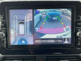 アラウンドビューモニターで全周囲が見えるのでバックや駐車が苦手な方も安心です。