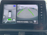 上から見たような画像で車庫入れなどに便利なアラウンドビューモニター