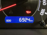 当社、入庫時走行距離は 6924kmです。