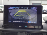 駐車が苦手な方でも安心なバックカメラつき。