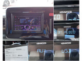 KENWOOD製オーディオ搭載。Bluetooth・USB・AUX対応で、音楽も通話も快適に楽しめます。