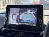 空から車を見たような「アラウンドビューモニター」!車の周りが一目で確認できるので、小さなお子様や障害物があっても安心して乗ることができます。