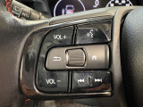 オーディオコントロールスイッチ付き!ハンドルを握ったままチャンネルや音量の調整が可能です。見た目以上に運転していると便利な機能なんですよ。