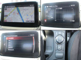 ナビやオーディオ、ご自身の運転記録やメンテナンスログを表示する「マツダコネクト」を搭載。人間工学に基づき、自然な位置に搭載されております。もちろんBluetooth等のオーディオにも対応しております。