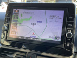 9インチワイド日産純正オリジナルナビゲーション搭載。インパネにマッチする専用デザインに、美しく見やすい大画面ディスプレイを採用。