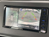 空から車を見たような「アラウンドビューモニター」!車の周りが一目で確認できるので、小さなお子様や障害物があっても安心して乗ることができます♪