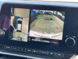 空から車を見たような「アラウンドビューモニター」!車の周りが一目で確認できるので、小さなお子様や障害物があっても安心して乗ることができます♪